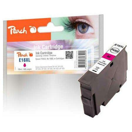 Peach Ink Cartridge magenta, compatible with Epson T1813, No. 18XL m 0