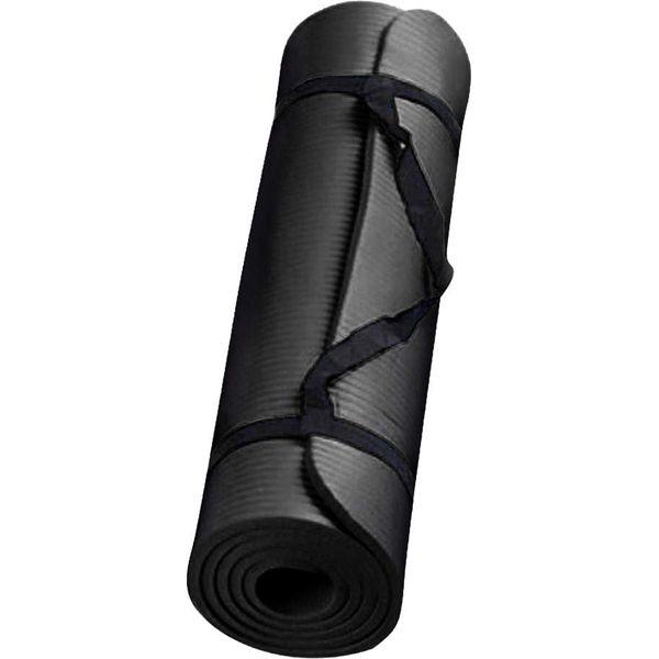 TENBOOM Yoga Mat, Thick 10mm Exercise Mat For Home Gym Mat for Man or Woman, Eco Friendly, Non-Slip Thick Yoga Mat with Carry Strap for Yoga, Pilates and Gymnastics 4