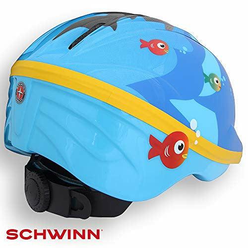 Schwinn Girls Fish Toddler Helmet, Blue, Medium 3