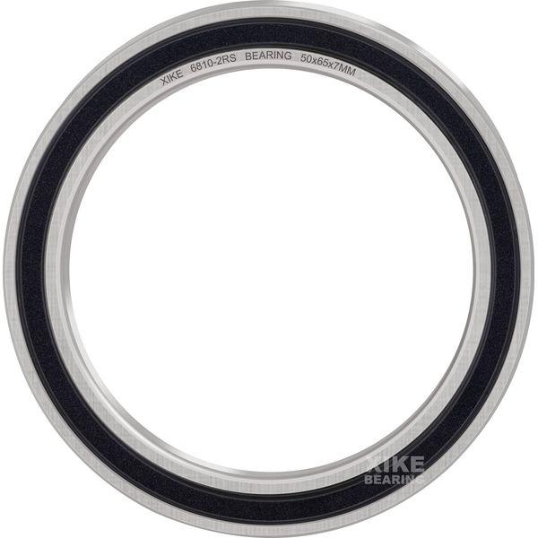 XIKE 6810-2RS Ball Bearings 50x65x7mm, Grease and Bearing Steel & Double Rubber Seals,6810RS Deep Groove Ball Bearing with Shields, 10 in a Pack 4
