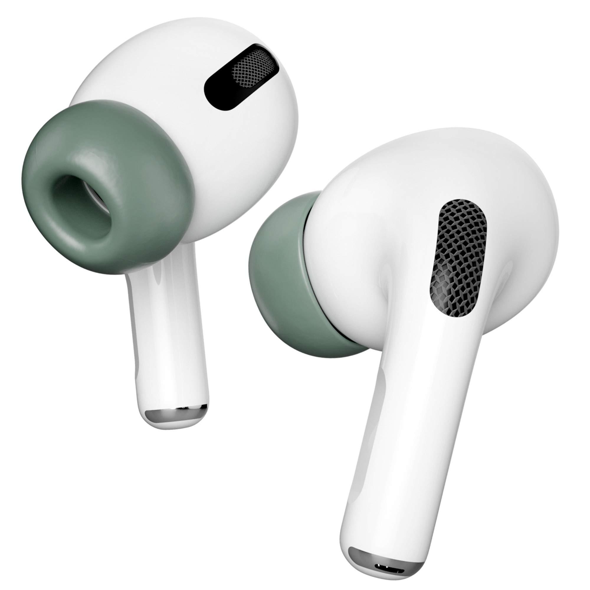 PZOZ Tips Compatible with AirPods Pro,Memory Foam Replacement Earbuds 3 Pairs for Apple Air Pods Pro,Wireless Earphones Accessories (M, Midnight Green) 0