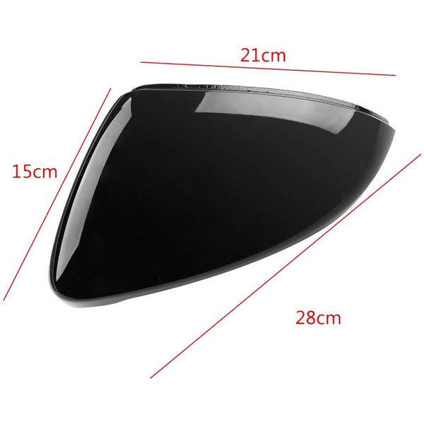 Iycorish 2 Pieces For Golf 7 Mk7 7.5 Gtd R L E-Golf Side Wing Mirror Cover Black Rearview Mirror 2013-2017 4