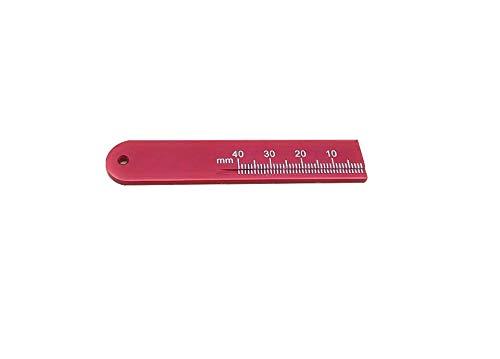 BONEW 5 Pieces Endodontic Span Measure Scale Gutta Percha Point Ruler 2