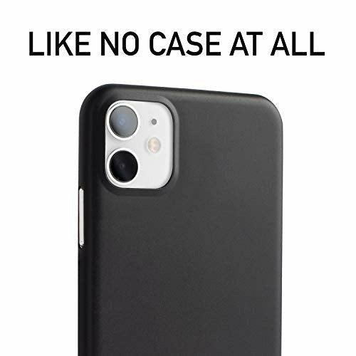 totallee Thin iPhone 11 Case, Thinnest Cover Ultra Slim Minimal - for Apple iPhone 11 (2019) (Solid Black) 3