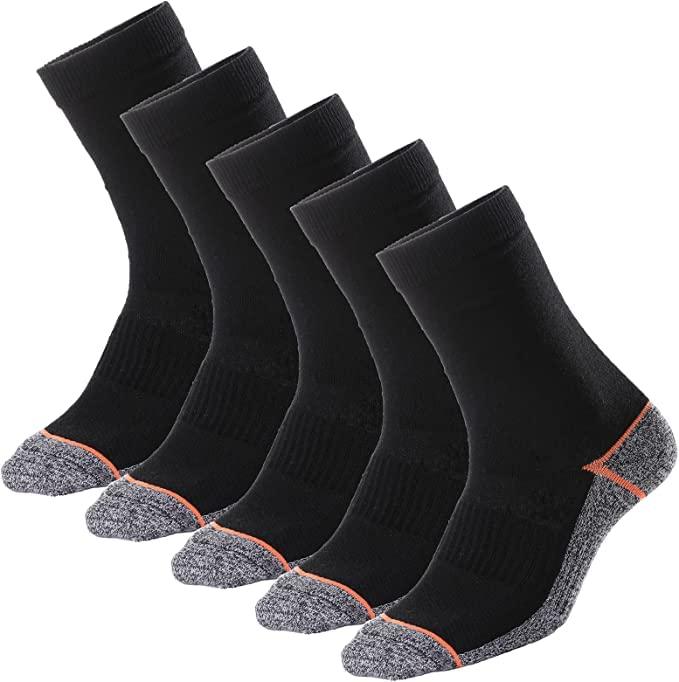 Jzy Qzn Copper Antibacterial Athletic Socks for Men and Women-Moisture Wicking, Nonslip Cushion Ankle Socks