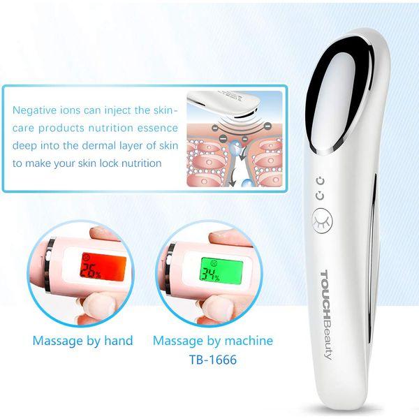 Facial Massage, TOUCHBeauty Sonic Vibration Face Massager Skin Care Device Deep Moisturizer Cleanser for Female and Male AG-1666 3