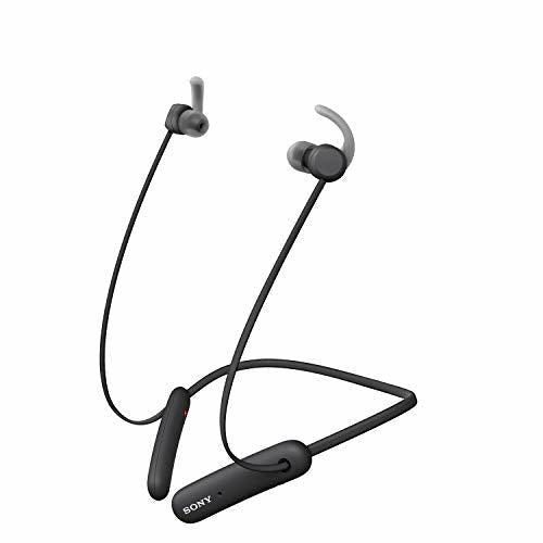 Sony WI-SP510 In-ear Wireless Headphones, up to 15h Battery Life, IPX5 Water and Sweat Resistant, Secure Fit, Built-in Mic and Voice Assistant - Black 0