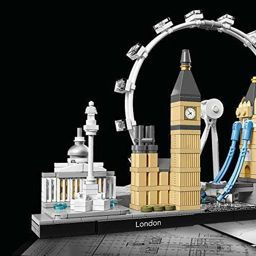 LEGO 21034 Architecture London Skyline Model Building Set, London Eye, Big Ben, Tower Bridge Collection, Construction Collectible Gift Idea 3