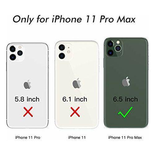 Comeproof Compatible with iPhone 11 Pro Max Case, Full Body Protection Built-in Screen Protector Anti-Scratch Clear Case Compatible with iPhone 11 Pro Max 6.5 Inch 2