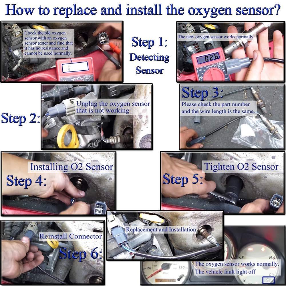 Germban A0009052909 A0009058611 Oxygen Sensor Nox Sensor fit for W172 W205 W221 W251 W212 4