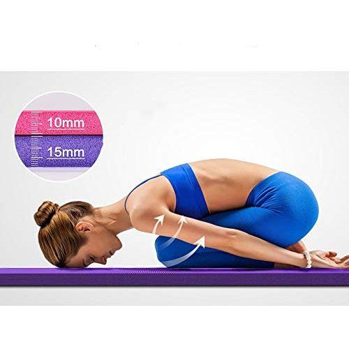 Tenboom Yoga Mat, Thick 10mm Exercise Mat For Home Gym Mat for Man or Woman, Eco Friendly, Non-Slip Thick Yoga Mat with Carry Strap for Yoga, Pilates and Gymnastics 4