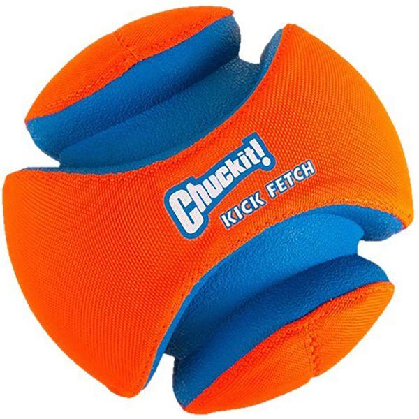 Chuckit! Kick Fetch Increased Visibility Dog Toy Throw or Kick Toy for Dogs, Large, 20 cm 1