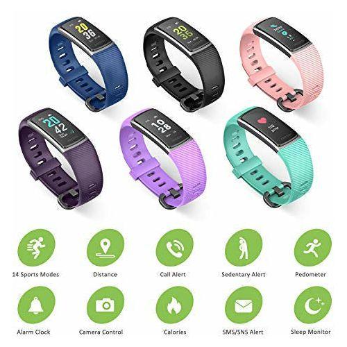 Letsfit Fitness Trackers, Activity Tracker with Heart Rate Monitor 1