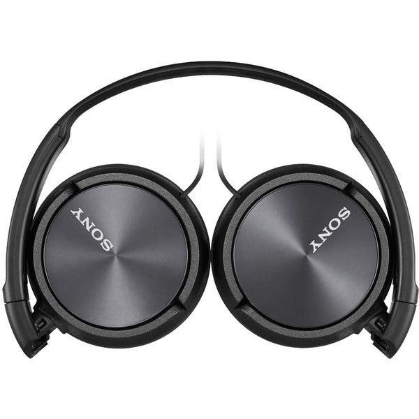 Sony ZX310AP On-Ear Headphones Compatible with Smartphones, Tablets and MP3 Devices - Metallic Black 1