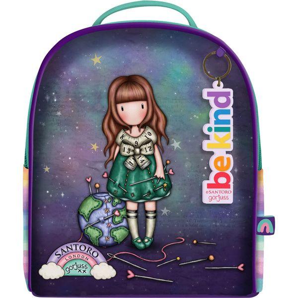 SANTORO Gorjuss - Mini Rucksack - Be Kind To Our Planet - Back to School Supplies, Backpack for Girls, Kids | Cute Gifts for Girls 0