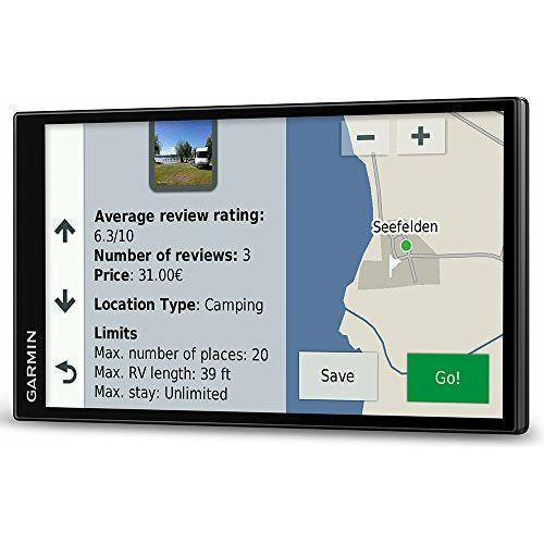 Garmin Camper 770LMT-D 6.95 Inch Sat Nav with Full Europe Lifetime Maps, Free Lifetime Digital Traffic, Bluetooth and Wi-Fi, Black (Renewed) 3