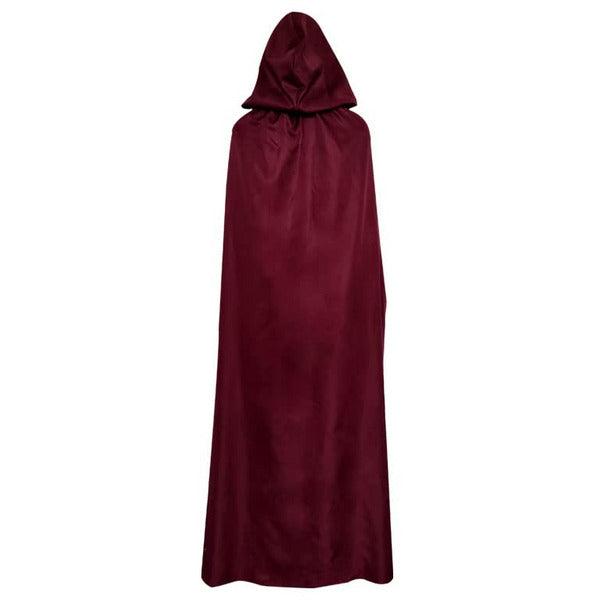 AENEY Wanda Maximoff Costume, Blackening Scarlet Witch Halloween Costume Suit With Wanda Cloak Headpiece Horror Halloween Party Costume Props, XL 4