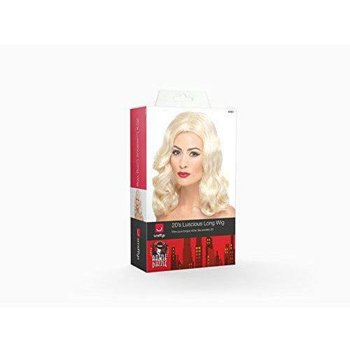Smiffys 20's Luscious Long Wig Blonde with Waves 1