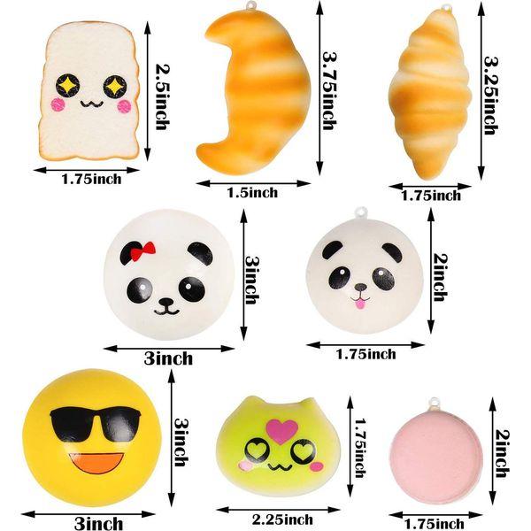 Animals Squeeze Toys for Kids Creamy Slow Rising Kawaii Soft Food Education Squeeze Toys (70pcs) 4