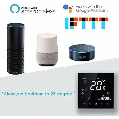 Arxus WiFi Programmable Smart Thermostat LCD Display Temperature Controller for Water Heating/Boiler Heating/Air Conditioning Work with Alexa Google Home IFTTT 3