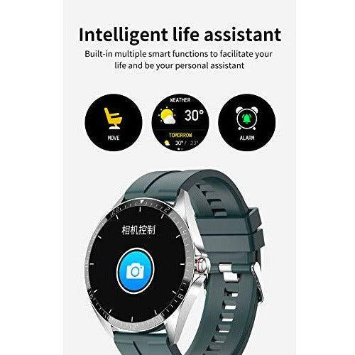 PHIPUDS SmartWatch Men Women,Full Touch Screen Activity Tracker Heart Rate Monitor Blood Pressure IP67 Waterproof Fitness Smartwatch for Android iOS Phones 2