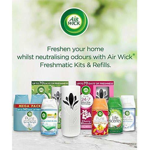 Air Wick Air Freshener, Freshmatic Pure Auto Spray, Cherry Blossom, Refill 250 ml, Pack of 1 1