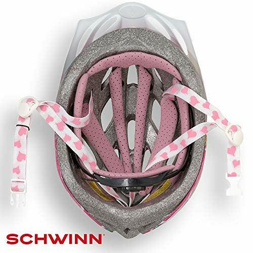 Schwinn Girls' Thrasher Lightweight Microshell Bicycle, Skate, Skateboard, Scooter Helmet With Dial Fit Adjustment, 5-8 years Kids, Pink, 47-53cm 2
