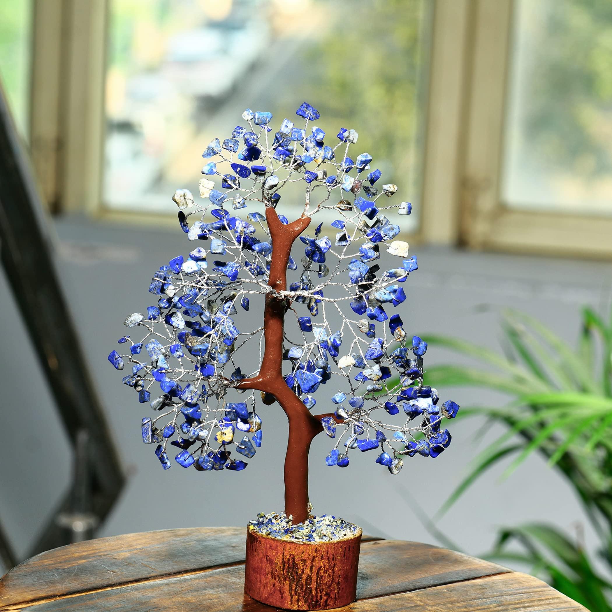 PYOR Lapis Lazuli, Crystal Tree, Stones And Crystals, Crystal Gifts, Stone Money Tree, Positive Energy Decor, Reiki Gifts, Positive Energy Crystals, Crystal Tree Feng Shui, Office Feng Shui Decor 2