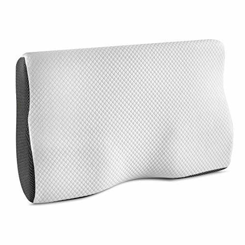 Perfect Orthopedic Support and Relief of Your Back and Neck Pain with our Cervical Contoured Memory Foam Pillow 0