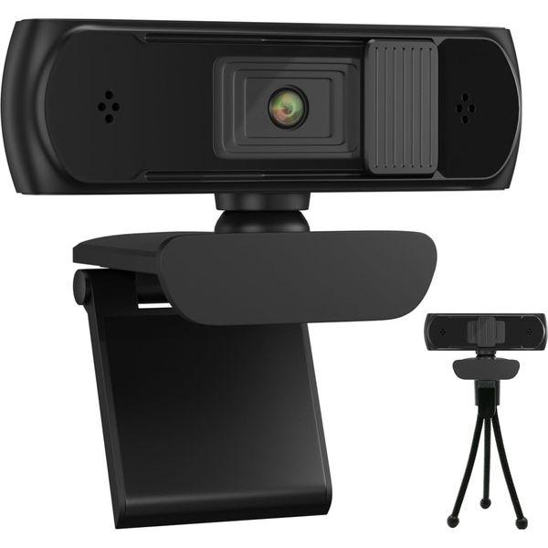 Emonoo 1080P AutoFocus Full HD Webcam with Privacy Cover - with Digital Microphone USB Camera for PC Laptop Video Calling,5 million Pixels Webcamera 0