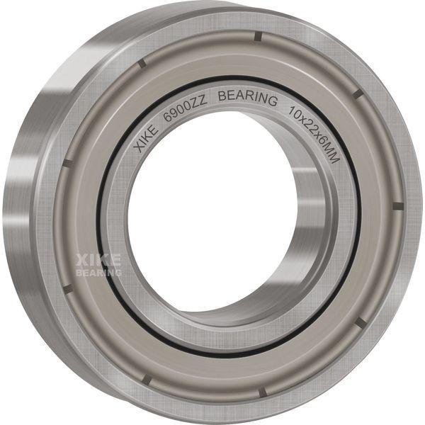 XIKE 6908ZZ Ball Bearings 40x62x12mm Pre-Lubricated and Bearing Steel, Double Metal Seals, 6908-2Z Deep Groove Ball Bearing with Shields, 2 in a Pack 4