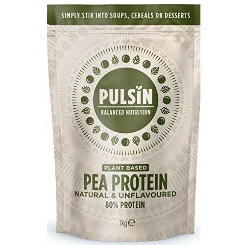 Pulsin Snacks 1kg Pea Protein Isolate Powder 0