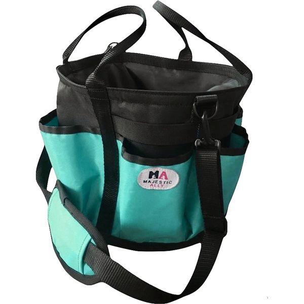 Majestic Ally horse Grooming Organizer Tote Bag (Turquoise) 1