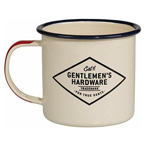 Gentlemen's Hardware Adventure Enamel Camping Coffee Mug, White 1