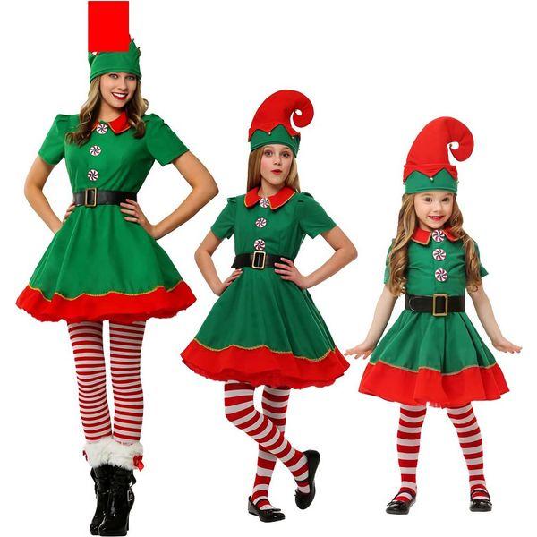 AudMsier Festive Elf Clothing, Elf Hat, Shirt, Trousers in Set, Christmas, Carnival, Cosplay Outfit 4