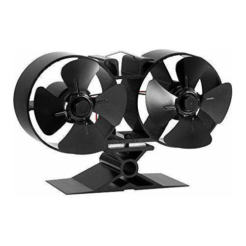 Heat Powered Log Burner Fan - 8 Blade Silent Wood Burner Fans 0