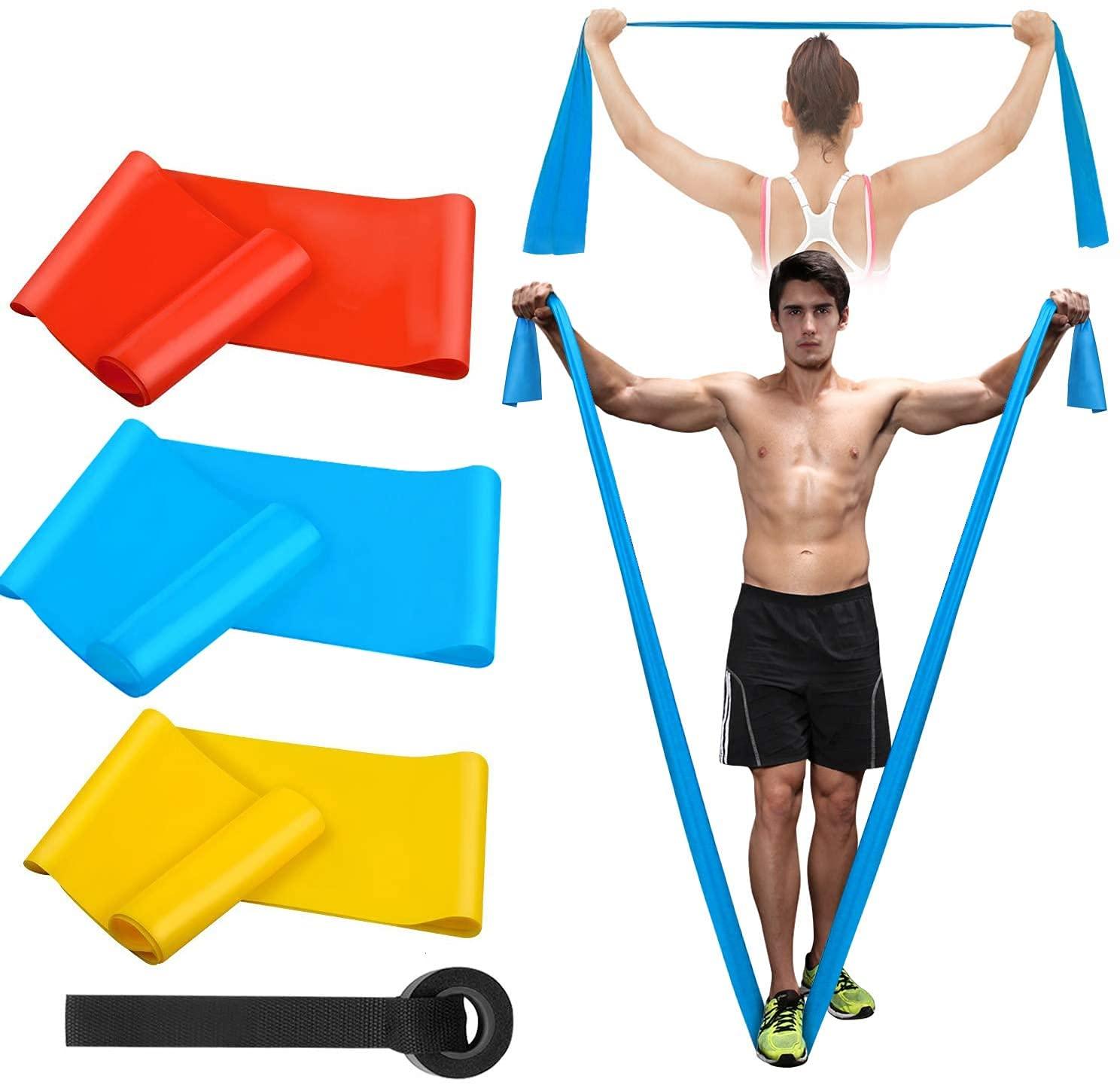 Resistance Bands Pull Up Assist Exercise Band for Men or Women Long Workout Loop Bands Fitness Band for Strength Training,Stretching,Powerlifting, Mobility, Bonus Carrying Bag 0