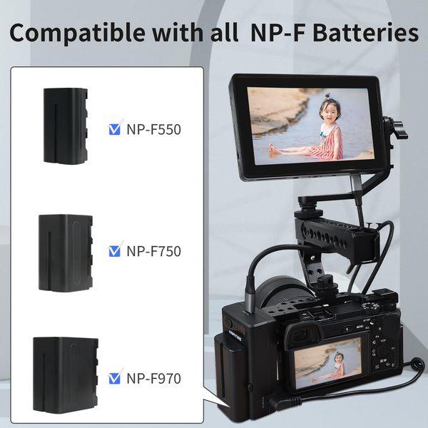 ANDYCINE NP-F Battery Plate With D-Tap,Type-C PD,USB-A Power Output, Multi function Power System for Camera Related Accessories and Cellphone,Mobile Devices 2