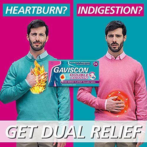 Gaviscon Double Action Tablets Mixed Berries, Pack of 24 3