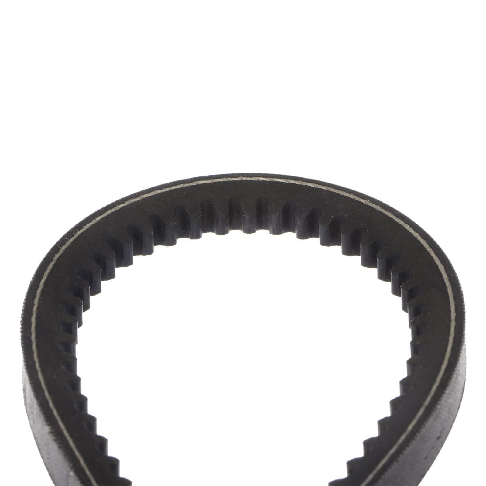 sourcing map 2pcs AV10 Cogged V-Belts 635mm Inner Girth 10mm Width 8mm Thick Rubber Drive Belt for Power Transmission 4