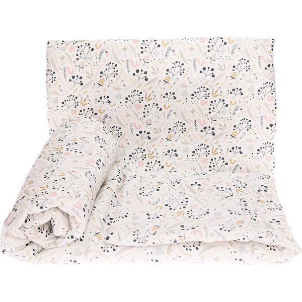 Baby's Comfort Bedding Set Duvet Cover (135 x 100 cm) + Pillowcase (40 x 60 cm), Viburnum 0