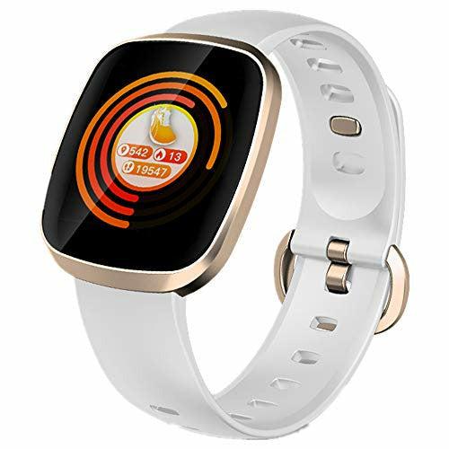 Smart Watch, Fitness Tracker Watch Touch Screen with Blood Oxygen Pressure Heart Rate Sleep Monitor Pedometer Call SMS SNS Alert Music Control Waterproof for Men Women Compatible with Android IPhone 0