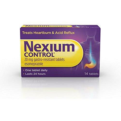 Nexium Control (14 Count) Heartburn and Acid Reflux Relief Tablets, 20mg Gastro-Resistant Esomeprazole Tablets 0