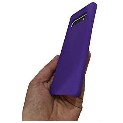 CP&A Protective Phone Case - Liquid TPU Silicone Gel Rubber Case for Samsung S10, Shock-Absorption Bumper Slim and Light Anti-Scratch Protective Shell Cover for Samsung Galaxy S10 (Deep Purple) 3