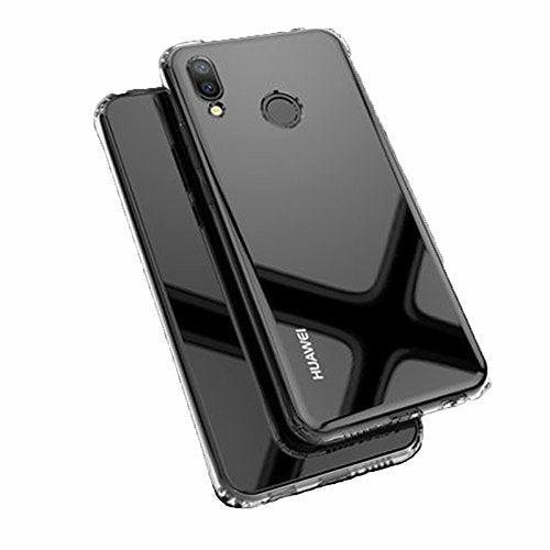 PRO-ELEC Huawei P20 Lite Case, P20 Lite Cover Crystal Clear Silicone Slim Soft Flexible Shock Absorption Scratch Resistant Case for Huawei P20 Lite (5.84inch) - Transparent 0