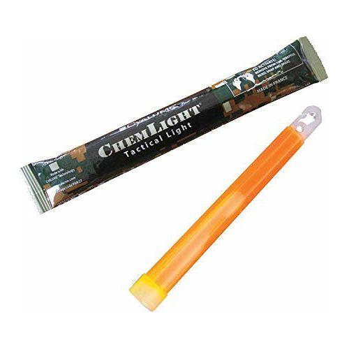 Cyalume Orange Military Grade 6'' Chemlight lightstick 15cm, Ultra High Intensity 5 minutes 10-pack 2