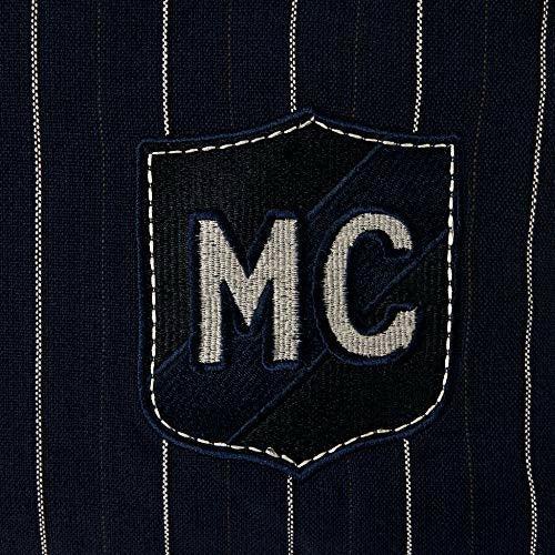 Mood collection MC Emblem Printed Standard Cushion, 40 x 60 cm, Polyester, Indigo, One Size 1