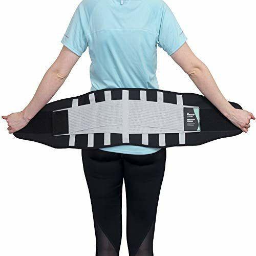 Back Support Brace, The Only Belt Certified by National Back Pain Association, Lower Lumbar Relief, M 4