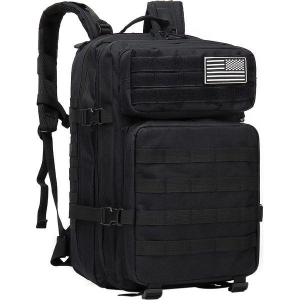 Trubuyware Military Tactical Backpack Large Army 3 Day Assault Pack Molle Bag Backpacks 0