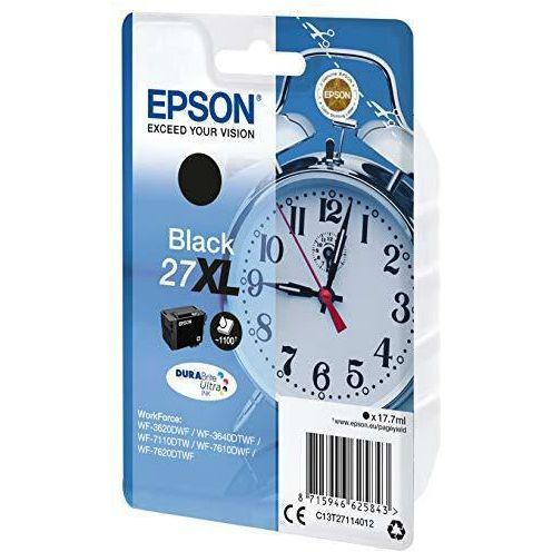 Epson Alarm Clock No.27 XL Series High Capacity Ink Cartridge - Black 1